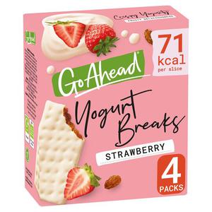 Go Ahead Yogurt Breaks Strawberry 4Pack 142G