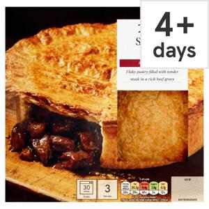 Tesco Steak Puff Pastry Pie 500G