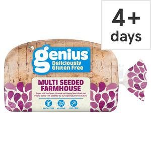 Genius Gluten Free Multi Seeded Farmhouse Loaf 430G