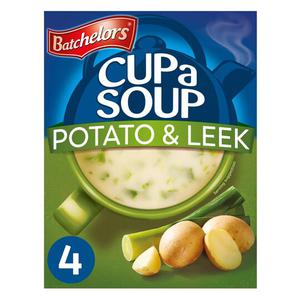 Batchelors Cup A Soup Creamy Potato & Leek 4S 107.4G