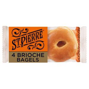 St Pierre'S St Pierre 4 Brioche Bagels