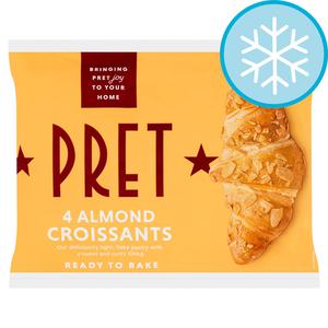 Pret A Manger Pret 4 Almond Croissants 280G