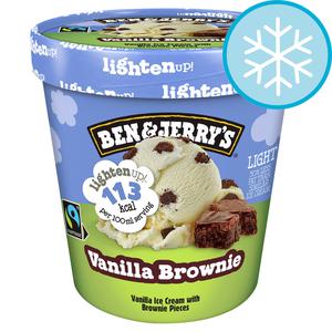 Ben & Jerry's Light Vanilla Fudge Brownie 465Ml