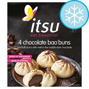 Itsu Grocery Itsu Chocolate Bao Buns 4 X 45G