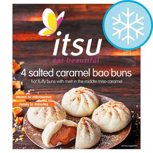 Itsu Grocery Itsu Salted Caramel Bao Buns 4 X 45G