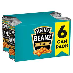 Heinz Baked Beans In Tomato Sauce 6 X 415G