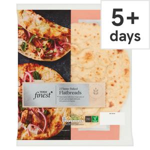 Tesco Finest 2 Flame Baked Flatbreads