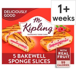 Mr Kipling Deliciously Good Bakewell Cake Slices X5