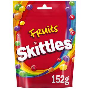 Skittles Fruits Sweets Pouch 152G