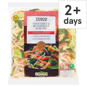 Tesco Vegetable And Beansprout Stir Fry 570G