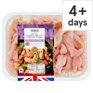 Tesco Turkey Breast Stir Fry 400G