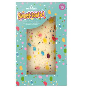 Morrisons Sweet-tastic Vanilla Traybake Serves 15