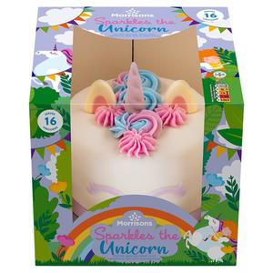 Morrisons Sparkles The Unicorn Celebration Cake Serves 16