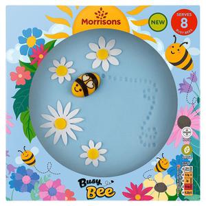 Morrisons Busy Bee Celebration Cake Serves 8