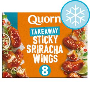 Quorn 8 Vegan Sticky Sriracha Wings 253G