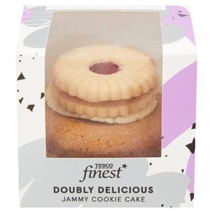 Tesco Finest Jammy Cookie Cake