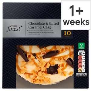 Tesco Finest Chocolate And Salted Caramel Cake