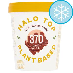 Halo Top Plant Based Triple Chocolate Cake Ice Cream 473Ml