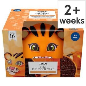 Tesco Tess The Tiger Cake