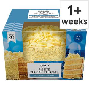 Tesco White Chocolate Cake