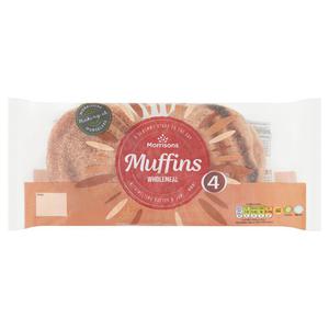 Morrisons Wholemeal Muffins