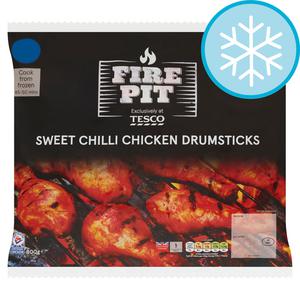 Tesco Fire Pit Sweet Chilli Chicken Drumsticks 800G