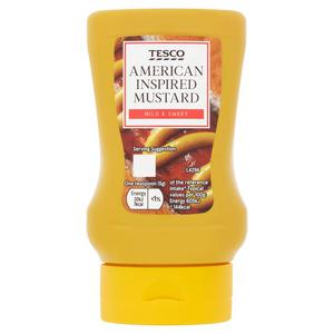 Tesco American Inspired Mustard 310G