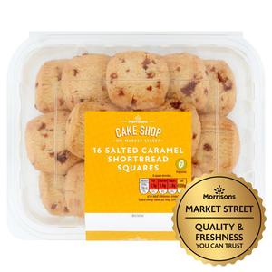 Morrisons Market Street Salted Caramel Shortbread Squares