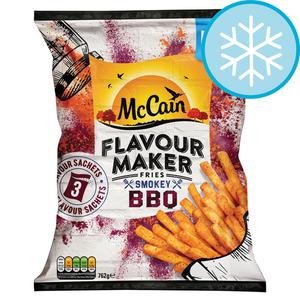 Mccain Flavour Maker Smokey Bbq Fries 762G