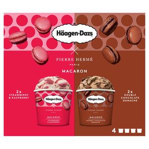 Haagen Dazs Pierre Herme Macaron Collection 4X95ml