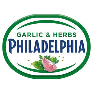 Philadelphia Garlic & Herbs Soft Cheese 165G