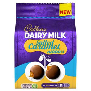 Cadbury Dairy Milk Salted Caramel Nibbles Chocolate Bag 120G