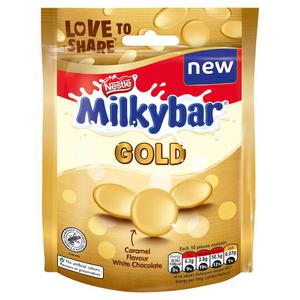 Milkybar Gold Giant Caramel White Chocolate Pieces 86G