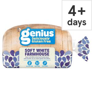 Genius Gluten Free Soft White Farmhouse Loaf 430G