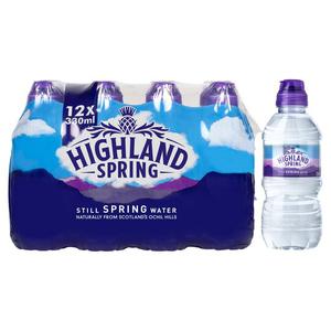 Highland Spring Highland Still Spring Water 12 X 330Ml