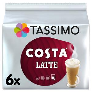 Tassimo Costa Latte 6 Pack 167.4G