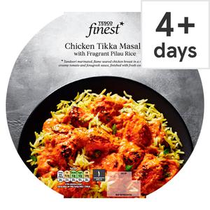 Tesco Finest Chicken Tikka Masala & Pilau Rice 400G