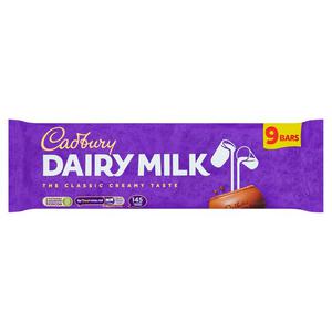 Cadbury Dairy Milk 9 Pack 244.8G