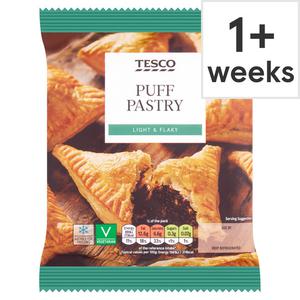 Tesco Puff Pastry Block 425G