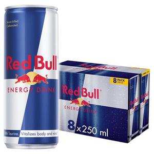 Red Bull Energy Drink 8 X 250Ml