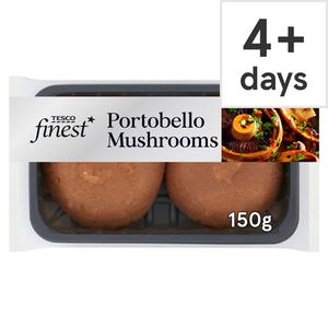 Tesco Finest Portobello Mushrooms 150G