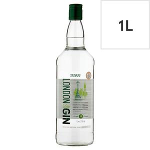 Tesco Dry London Gin 1L