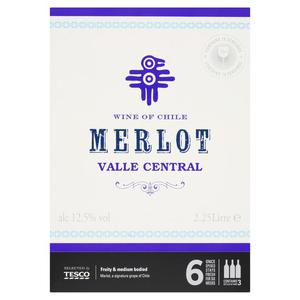 Tesco Chilean Merlot 2.25Ltr