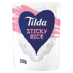 Tilda Microwave Sticky Medium Grain Rice 250G