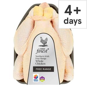 Tesco Finest British Cornfed Free Range Whole Chicken