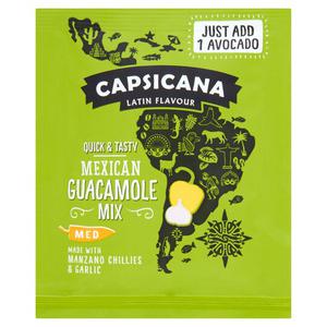 Capsicana Mexican Guacamole Mix 25G