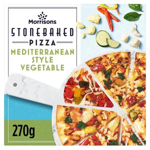 Morrisons 10" Mediterranean Style Vegetable Pizza