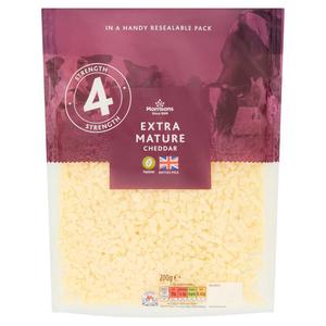 Morrisons Extra Mature Grated Cheese