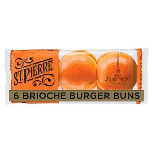 St Pierre Brioche Burger Buns