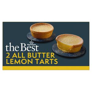 Morrisons The Best Lemon Tart Twin Pack